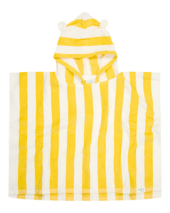 Toshi Hooded Towel for Babies and Toddlers Sunny Print 100CM x 100CM