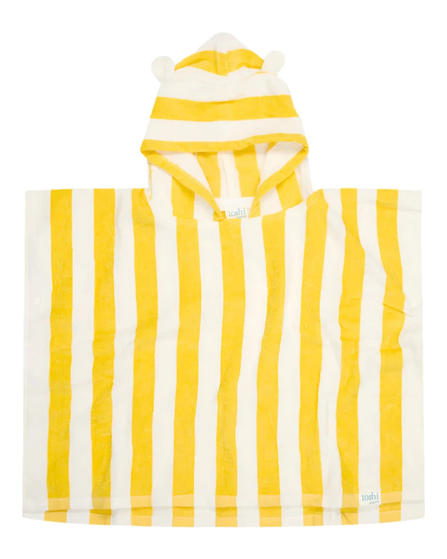 Toshi Hooded Towel for Babies and Toddlers Sunny Print 100CM x 100CM
