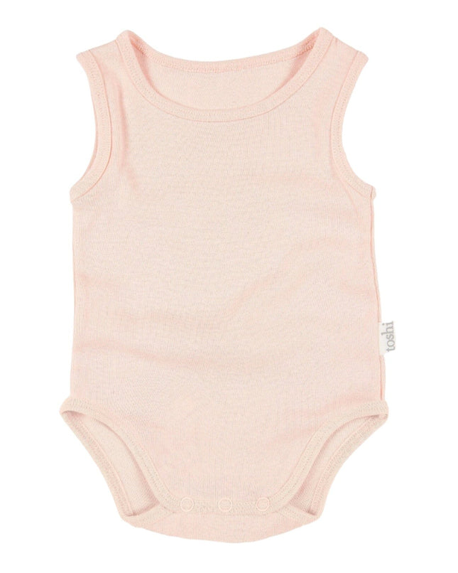 Toshi Organic Singlet Onesie Assorted