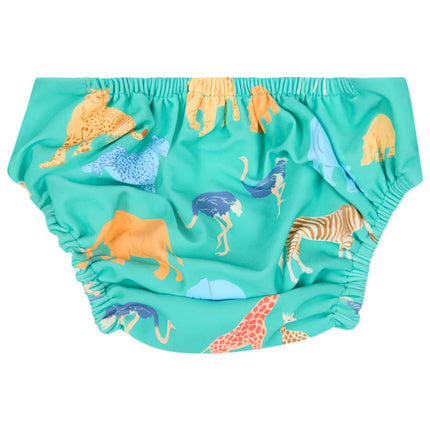 Toshi Reusable Swim Nappy Coral Sea Garden for Babies Size 00 0