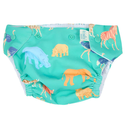 Toshi Reusable Swim Nappy Coastal Seagull Size 1 2 Years