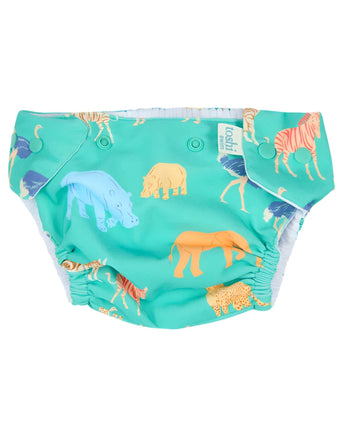 Toshi Reusable Swim Nappy Coastal Seagull Size 1 2 Years