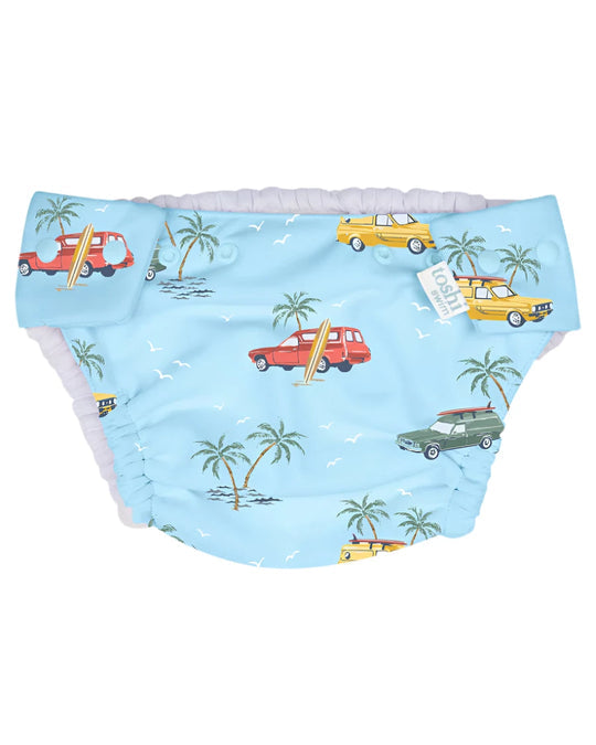 Toshi Paradise Swim Nappy Swell Seekers Sky
