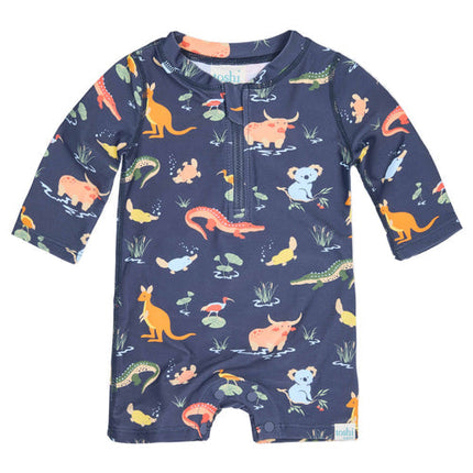 Toshi Swim Rashie Kakadu Moonlight Size 0