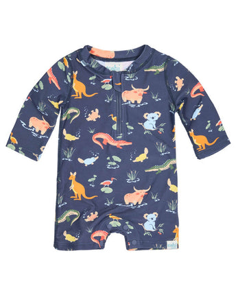 Toshi Swim Rashie Kakadu Moonlight Size 0