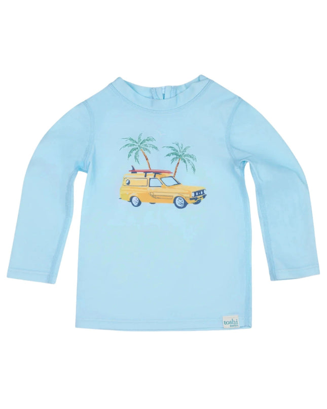 Toshi Swim Rashie Swell Seekers Sky Size 3