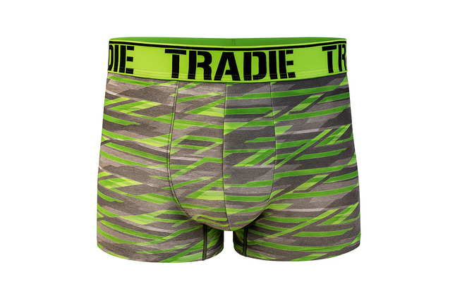 Tradie Men's Printed Trunk Lets Get Technical