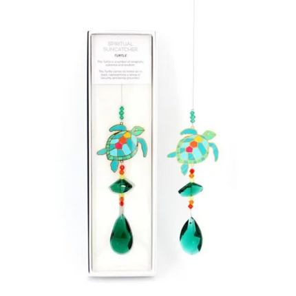 Gibson Gifts Spiritual Suncatcher Turtle