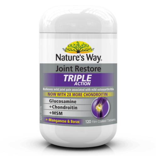 Nature's Way Joint Restore Glucosamine + Chondroitin + Msm Tabs 120 - OhYouLuckyDuck.com.au
