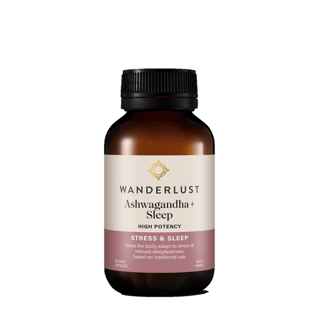 Wanderlust Ashwagandha + Sleep 60 Capsules