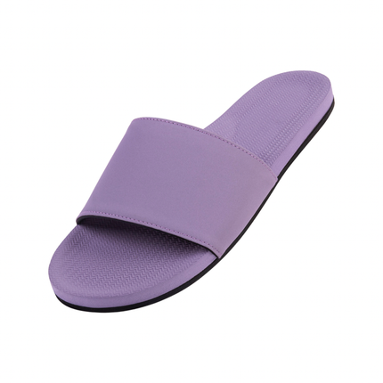 Indosole Women Slide Sandal Lilac Size 4 to 5