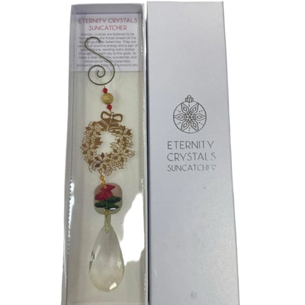 Equilibrium Christmas Eternity Crystal Suncatcher
