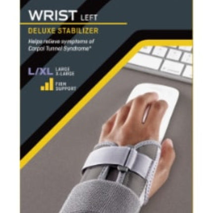 Futuro Deluxe Wrist Stabiliser Left Hand Large to Extra Large