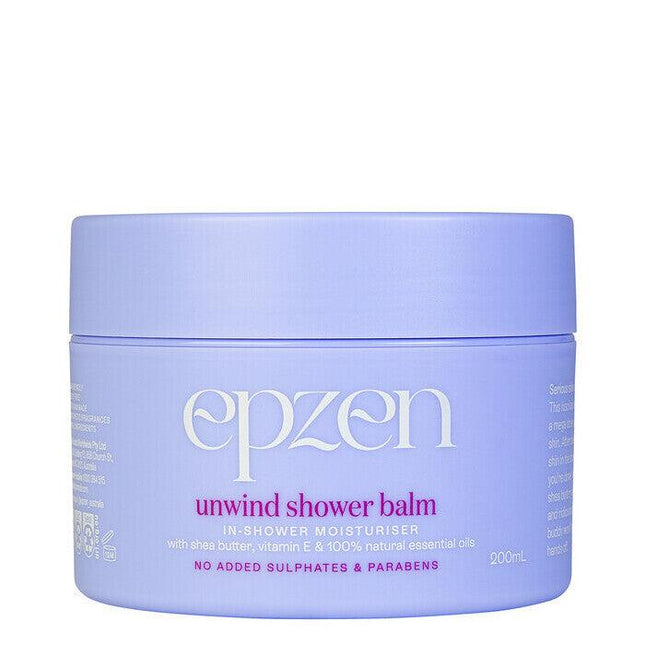 Epzen Unwind Shower Balm In-Shower Moisturiser 200 ml - OhYouLuckyDuck.com.au
