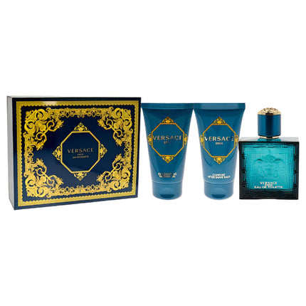 Versace Eros 3 Piece Gift Set