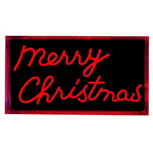 Neon USB 'Merry Christmas' Stand