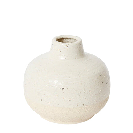 E Style Eriki Home Decorative Squat Flower Display Vase - 20 x 20 x 18cm