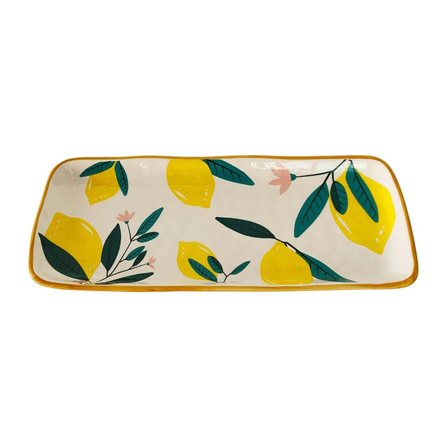 Evergreen Ceramic Platter