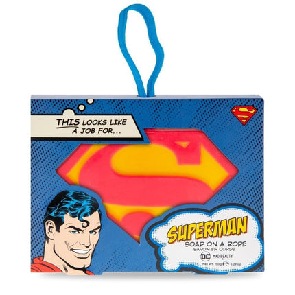 Warner Bros Superman Man of Steel Soap on a Rope Cedarwood and  Lime
