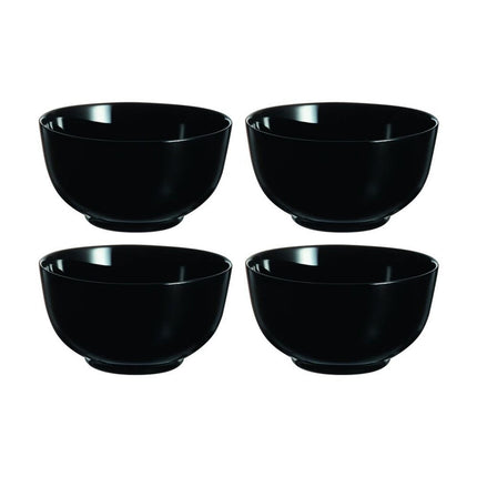 Luminarc Dinnerware Diwali Cereal Bowl Black 15x8CM Set of 4