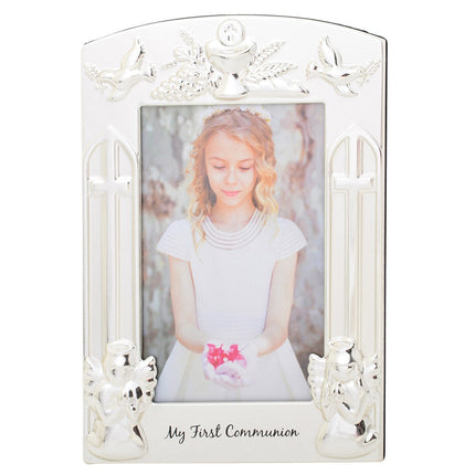 Gibson Gifts My First Communion Silver Plated Photo Frame 10x15CM