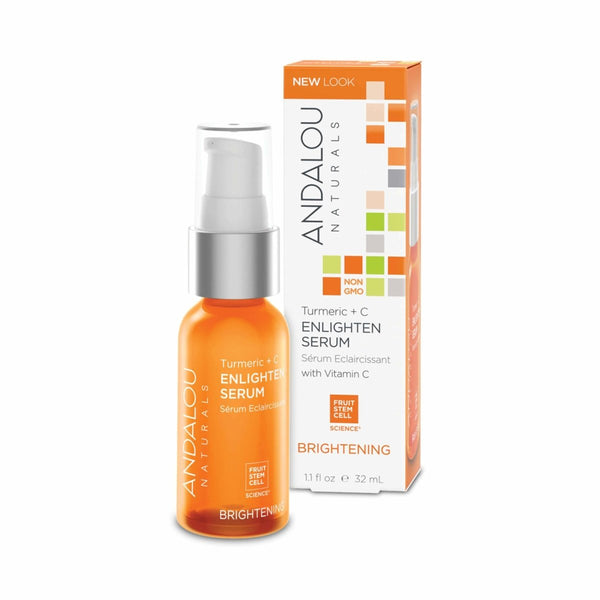 Andalou Brightening Turmeric + C Enlighten Serum 32mL