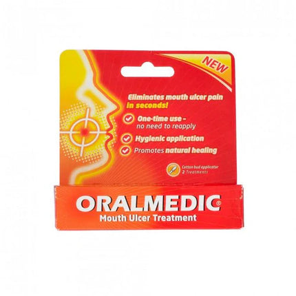 Oralmedic Mouth Ulcer Treatment 2 Pack - OhYouLuckyDuck.com.au