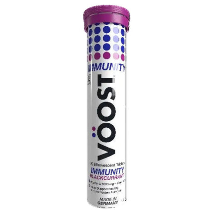 Voost Immunity Effervescent Vitamin Supplement Blackcurrant 20 Tablets