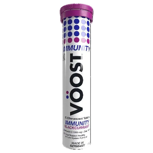 Voost Immunity Effervescent Vitamin Supplement Blackcurrant 20 Tablets