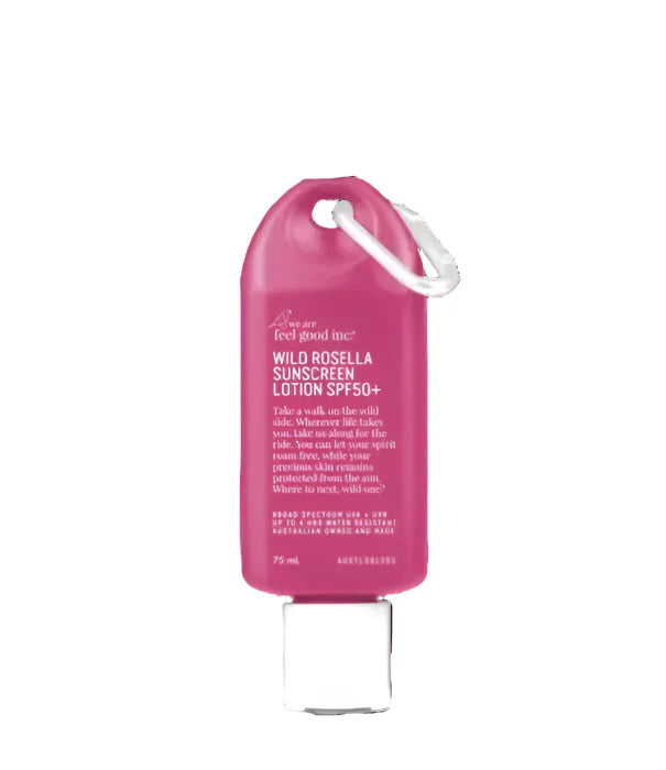 We Are Feel Good Wild Rosella Sunscreen Lotion SPF50+ 75ML