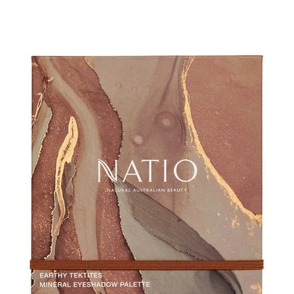 Natio Mineral Eyeshadow Palette Earthy Tektites - OhYouLuckyDuck.com.au