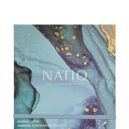 Marine Lapis Mineral Eyeshadow Palette - OhYouLuckyDuck.com.au