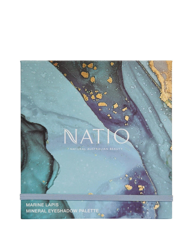 Marine Lapis Mineral Eyeshadow Palette - OhYouLuckyDuck.com.au