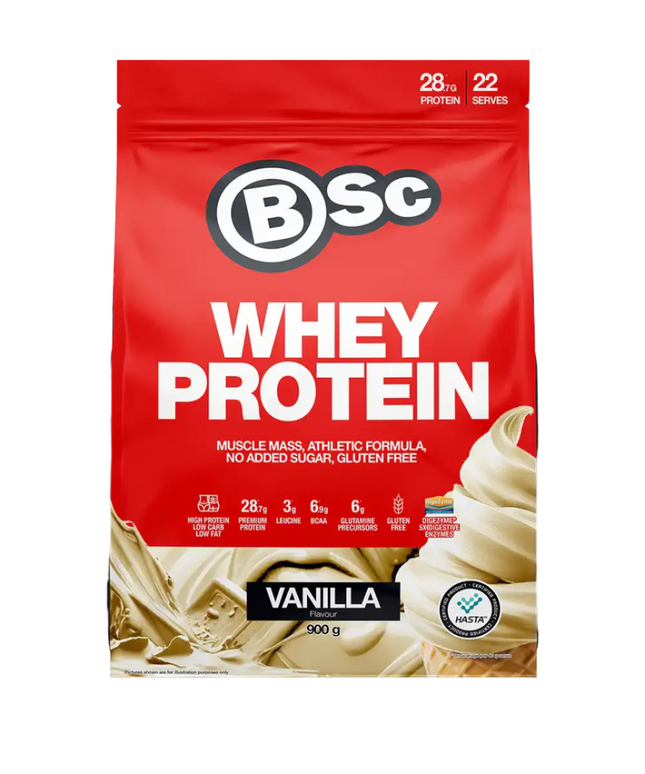 BSc Whey Protein Vanilla 900g
