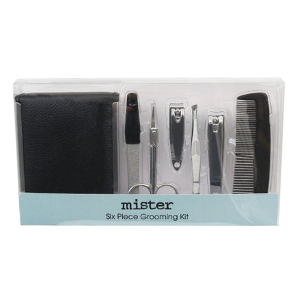 Wicked Sista Mister Six Piece Men's Grooming Kit Prepack (6)