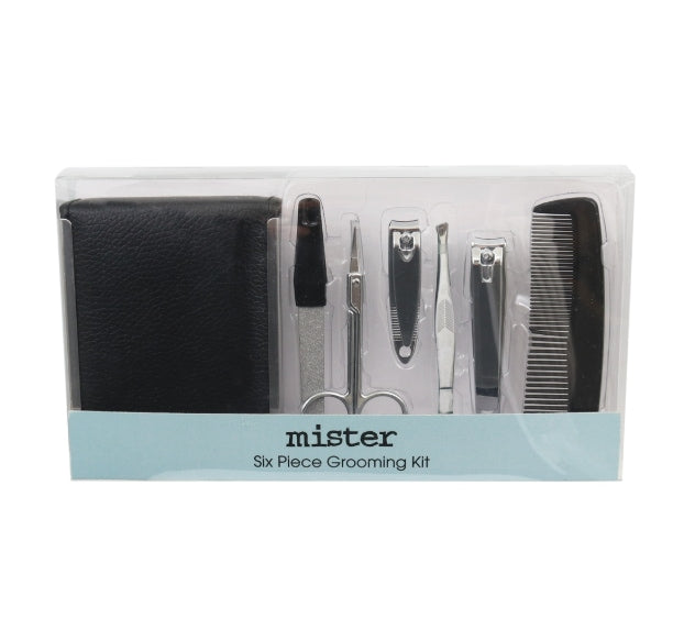 Wicked Sista Mister Six Piece Men's Grooming Kit Prepack (6)