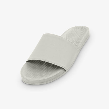 Indosole Women Slide Sandal Black Contrast Stitch White Size 4 to 5