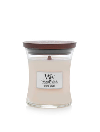 WoodWick White Honey Medium Scented Candle 0.275KG