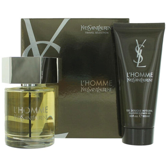 Yves Saint Laurent L'Homme Edt 100Ml 2 Pce Gset - Shower Gel 100Ml