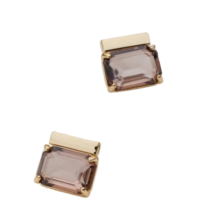 Zafino Lola Olive and Gold Crystal Earrings