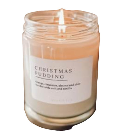 Milkwick Candle Christmas Pudding 500ML