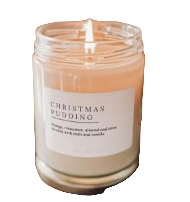 Milkwick Candle Christmas Pudding 500ML